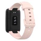 For Xiaomi Mi Band 7 Pro xDfind Solid Color Silicone Watch Band(Pink) - 2
