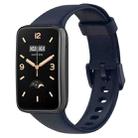 For Xiaomi Mi Band 7 Pro xDfind Solid Color Silicone Watch Band(Midnight Blue) - 1