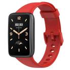For Xiaomi Mi Band 7 Pro xDfind Solid Color Silicone Watch Band(Red) - 1
