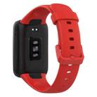 For Xiaomi Mi Band 7 Pro xDfind Solid Color Silicone Watch Band(Red) - 2