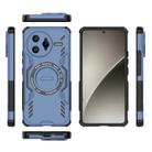 For Redmi K80 Pro 5G Butterfly Armor MagSafe Magnetic Ring Shockproof Phone Case(Blue) - 3