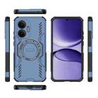 For Redmi Turbo 4 Pro 5G Butterfly Armor MagSafe Magnetic Ring Shockproof Phone Case(Blue) - 3