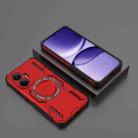 For Redmi Turbo 4 Pro 5G Butterfly Armor MagSafe Magnetic Ring Shockproof Phone Case(Red) - 2