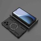 For Redmi Note 12 Pro 5G Global Butterfly Armor MagSafe Magnetic Ring Shockproof Phone Case(Black) - 2