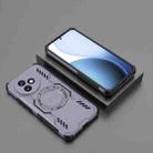For Redmi K80 Ultra 5G Butterfly Armor MagSafe Magnetic Ring Shockproof Phone Case(Purple) - 2