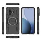 For Redmi K80 Ultra 5G Butterfly Armor MagSafe Magnetic Ring Shockproof Phone Case(Black) - 3