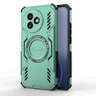 For Redmi K80 Ultra 5G Butterfly Armor MagSafe Magnetic Ring Shockproof Phone Case(Light Green) - 1