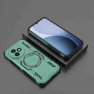 For Redmi K80 Ultra 5G Butterfly Armor MagSafe Magnetic Ring Shockproof Phone Case(Light Green) - 2