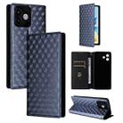 For Cubot Note 40 Cubic Grid Texture Flip Leather Phone Case(Blue) - 1