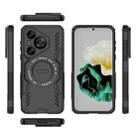For Huawei Pura 70 Butterfly Armor MagSafe Magnetic Ring Shockproof Phone Case(Black) - 3