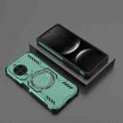 For Huawei nova 14 5G Butterfly Armor MagSafe Magnetic Ring Shockproof Phone Case(Light Green) - 2