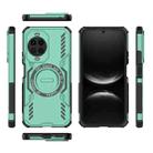 For Huawei nova 14 5G Butterfly Armor MagSafe Magnetic Ring Shockproof Phone Case(Light Green) - 3