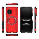 For Huawei nova 14 5G Butterfly Armor MagSafe Magnetic Ring Shockproof Phone Case(Red) - 3