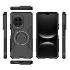 For Huawei nova 14 Pro 5G Butterfly Armor MagSafe Magnetic Ring Shockproof Phone Case(Black) - 3