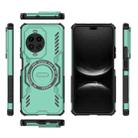 For Huawei nova 14 Pro 5G Butterfly Armor MagSafe Magnetic Ring Shockproof Phone Case(Light Green) - 3