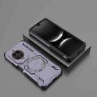 For Huawei nova 14 Ultra 5G Butterfly Armor MagSafe Magnetic Ring Shockproof Phone Case(Purple) - 2