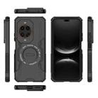 For Huawei nova 14 Ultra 5G Butterfly Armor MagSafe Magnetic Ring Shockproof Phone Case(Black) - 3