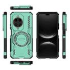 For Huawei nova 14 Ultra 5G Butterfly Armor MagSafe Magnetic Ring Shockproof Phone Case(Light Green) - 3