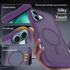 For iPhone 16 Skin Feel Wave Texture MagSafe Phone Case(Purple) - 2
