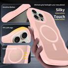 For iPhone 16 Pro Skin Feel Wave Texture MagSafe Phone Case(Pink) - 2