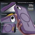 For iPhone 16e Skin Feel Wave Texture MagSafe Phone Case(Purple) - 2