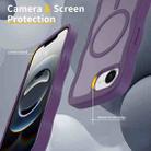 For iPhone 16e Skin Feel Wave Texture MagSafe Phone Case(Purple) - 3
