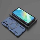 For Samsung Galaxy A16 5G Butterfly Armor MagSafe Magnetic Ring Shockproof Phone Case(Blue) - 2