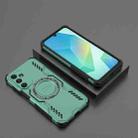 For Samsung Galaxy A16 5G Butterfly Armor MagSafe Magnetic Ring Shockproof Phone Case(Light Green) - 2