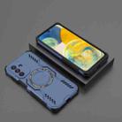 For Samsung Galaxy A26 5G Butterfly Armor MagSafe Magnetic Ring Shockproof Phone Case(Blue) - 2