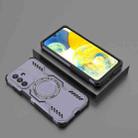 For Samsung Galaxy A26 5G Butterfly Armor MagSafe Magnetic Ring Shockproof Phone Case(Purple) - 2