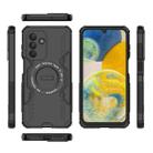 For Samsung Galaxy A26 5G Butterfly Armor MagSafe Magnetic Ring Shockproof Phone Case(Black) - 3
