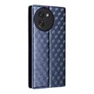 For Doogee Note 59 / Note 59 Pro Cubic Grid Texture Flip Leather Phone Case(Blue) - 3