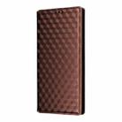 For Doogee Note 59 / Note 59 Pro Cubic Grid Texture Flip Leather Phone Case(Brown) - 2