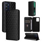 For HMD Pulse / Pulse+ / Pulse Pro Cubic Grid Texture Flip Leather Phone Case(Black) - 1