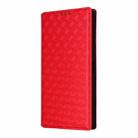 For vivo Y04 4G / Y29s 4G Cubic Grid Texture Flip Leather Phone Case(Red) - 2