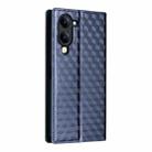 For vivo Y04 4G / Y29s 4G Cubic Grid Texture Flip Leather Phone Case(Blue) - 3