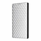 For vivo Y04 4G / Y29s 4G Cubic Grid Texture Flip Leather Phone Case(Silver) - 2