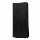 For vivo Y16 4G 2022 Cubic Grid Texture Flip Leather Phone Case(Black) - 2