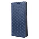 For vivo Y16 4G 2022 Cubic Grid Texture Flip Leather Phone Case(Blue) - 2