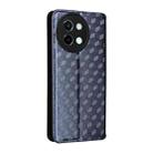 For vivo Y58 5G / Y38 5G / Y200i 5G Cubic Grid Texture Flip Leather Phone Case(Blue) - 3