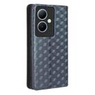 For vivo V29 Lite 5G / Y78 5G Global Cubic Grid Texture Flip Leather Phone Case(Blue) - 3