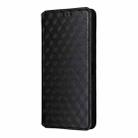 For vivo X200s 5G Cubic Grid Texture Flip Leather Phone Case(Black) - 2