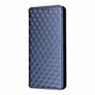 For vivo X200s 5G Cubic Grid Texture Flip Leather Phone Case(Blue) - 2