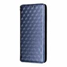 For vivo X200 FE 5G / S30 Pro mini 5G Cubic Grid Texture Flip Leather Phone Case(Blue) - 2