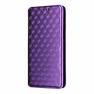 For vivo X200 FE 5G / S30 Pro mini 5G Cubic Grid Texture Flip Leather Phone Case(Purple) - 2