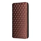 For vivo X200 FE 5G / S30 Pro mini 5G Cubic Grid Texture Flip Leather Phone Case(Brown) - 2