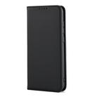 For Xiaomi Redmi Note 8 Strong Magnetism Shockproof Horizontal Flip Liquid Feel Leather Case with Holder & Card Slots & Wallet(Black) - 2