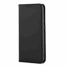 For Xiaomi Redmi Note 9 Strong Magnetism Shockproof Horizontal Flip Liquid Feel Leather Case with Holder & Card Slots & Wallet(Black) - 2