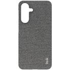 For Samsung Galaxy A56 5G imak Ruiyi Series Cloth Texture PU + PC Phone Case(Dark Grey) - 2