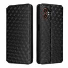 For Samsung Galaxy XCover 7 Pro Cubic Grid Texture Flip Leather Phone Case(Black) - 2